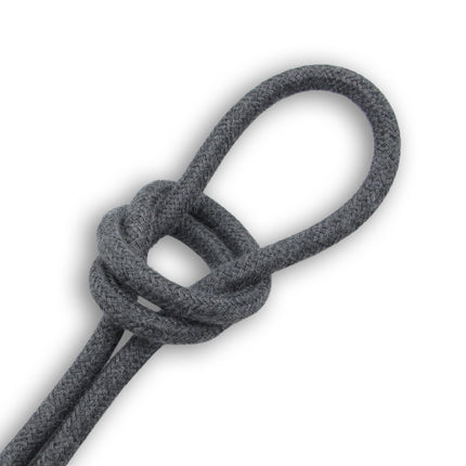 Kynda Light Strijkijzersnoer Amer Donkergrijs  - rond, linnen