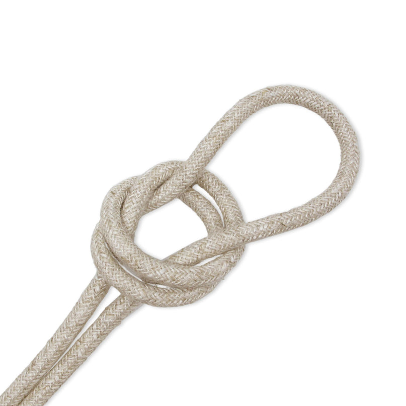 Kynda Light Strijkijzersnoer Beige - rond, linnen