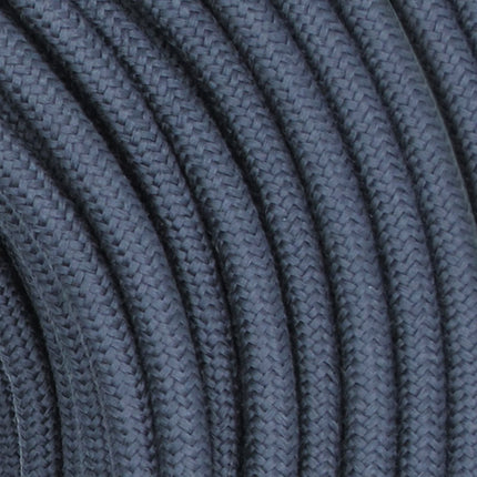 Kynda Light Strijkijzersnoer Donkergrijs Grafiet - rond, linnen