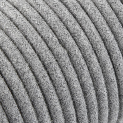Kynda Light Strijkijzersnoer Grijs - rond, linnen