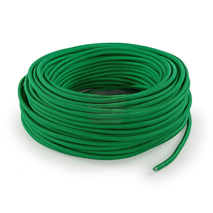 Kynda Light Strijkijzersnoer Groen - rond, effen stof