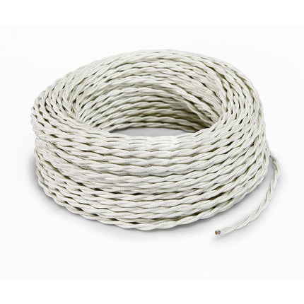 Kynda Light Strijkijzersnoer Ivoor - gedraaid, effen