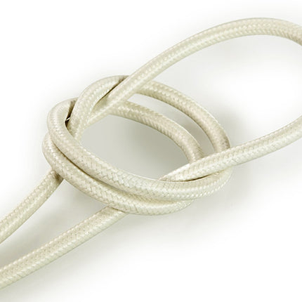 Kynda Light Strijkijzersnoer Ivoor - rond, effen stof