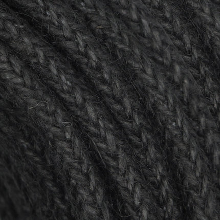 Kynda Light Strijkijzersnoer Jute Raw | Zwart ø 8mm