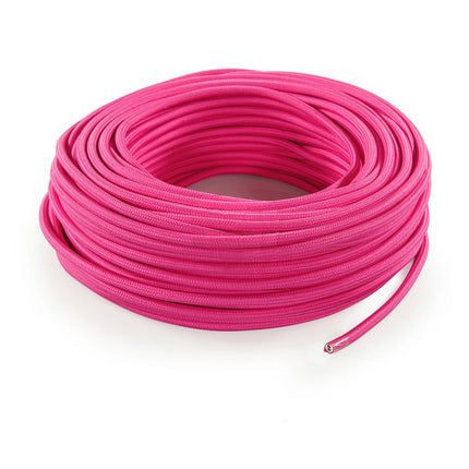 Kynda Light Strijkijzersnoer Roze - rond, effen stof