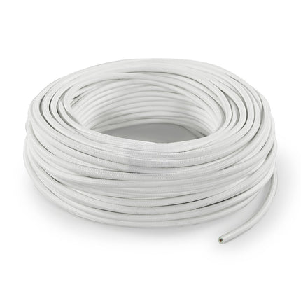 Kynda Light Strijkijzersnoer Wit - rond, effen stof