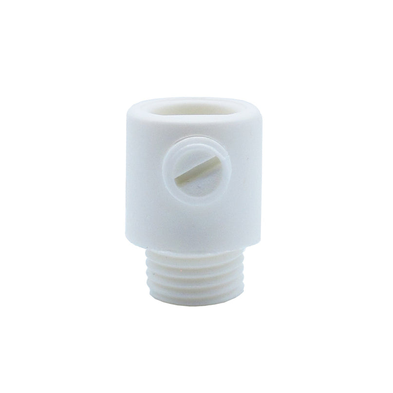 Kynda Light Trekontlaster kunststof - uitwendig schroefdraad - 7 mm | Wit