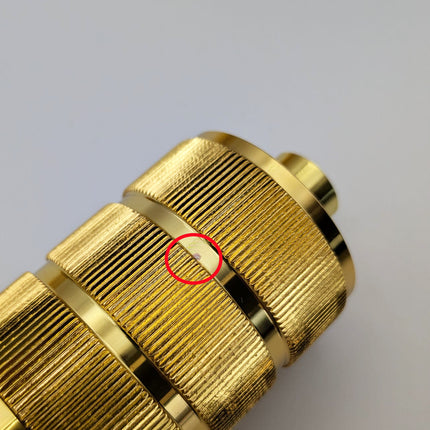 Kynda Light TWEEDE KANS | Fitting 'Magnus' metaal | Goud