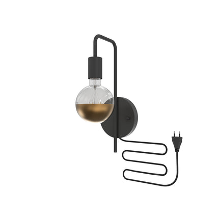 Kynda Light U-line Wandlamp (E27) | Zwart