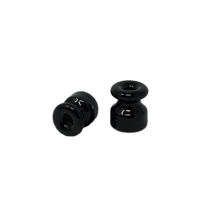 Kynda Light Wand-of plafondbevestiging porselein - Ø 19mm | Zwart