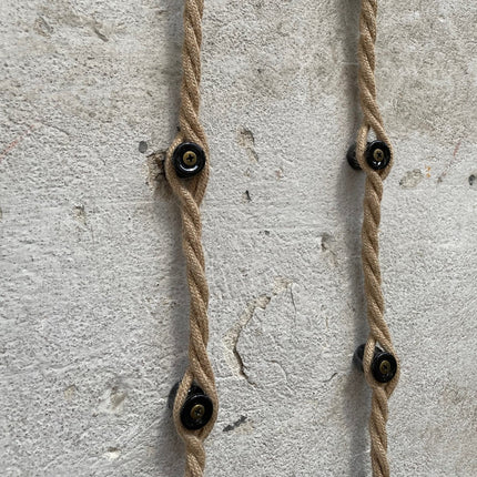 Kynda Light Wand-of plafondbevestiging porselein - Ø 19mm | Zwart