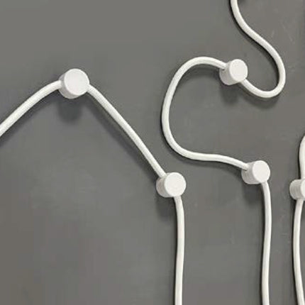 Kynda Light Wand - of plafondbevestiging | Rond, wit