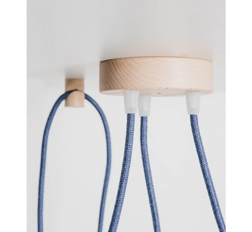 Kynda Light Wand - of plafondbevestiging 'V' hout