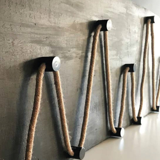 Kynda Light Wand - of plafondbevestiging 'V' zwart