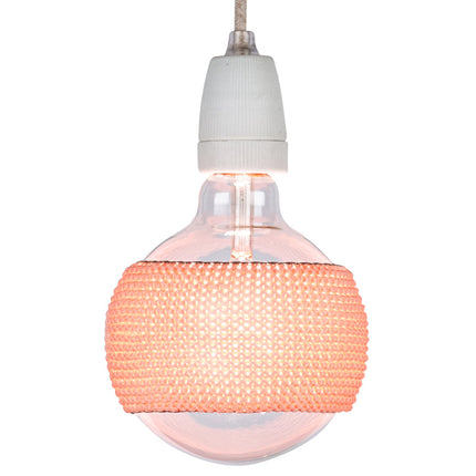 LampSleeve Coral Pink - Globe 125 mm | Large