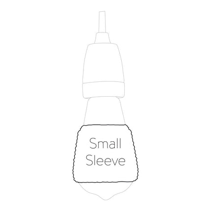 LampSleeve Coral Pink - Squirrel ST64 / Pear A60 | Small