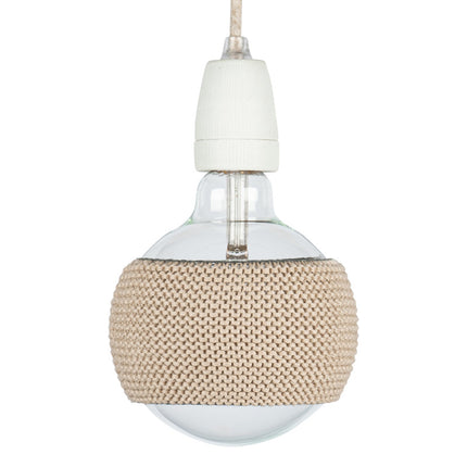 LampSleeve Latte Brown - Globe 125 mm | Large