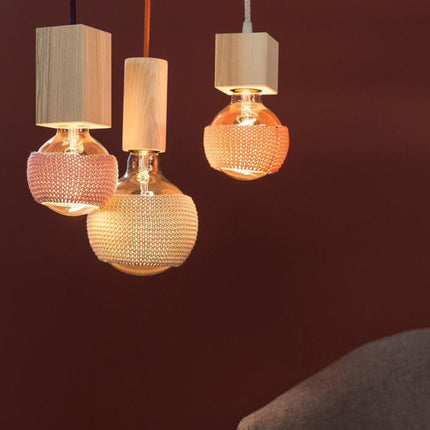 LampSleeve Latte Brown - Globe 125 mm | Large