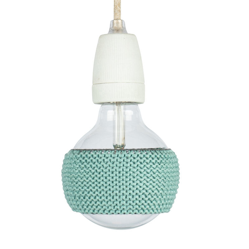 LampSleeve Vintage Blue  - Globe 95 mm | Medium