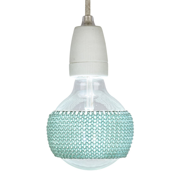 LampSleeve Vintage Blue  - Globe 95 mm | Medium