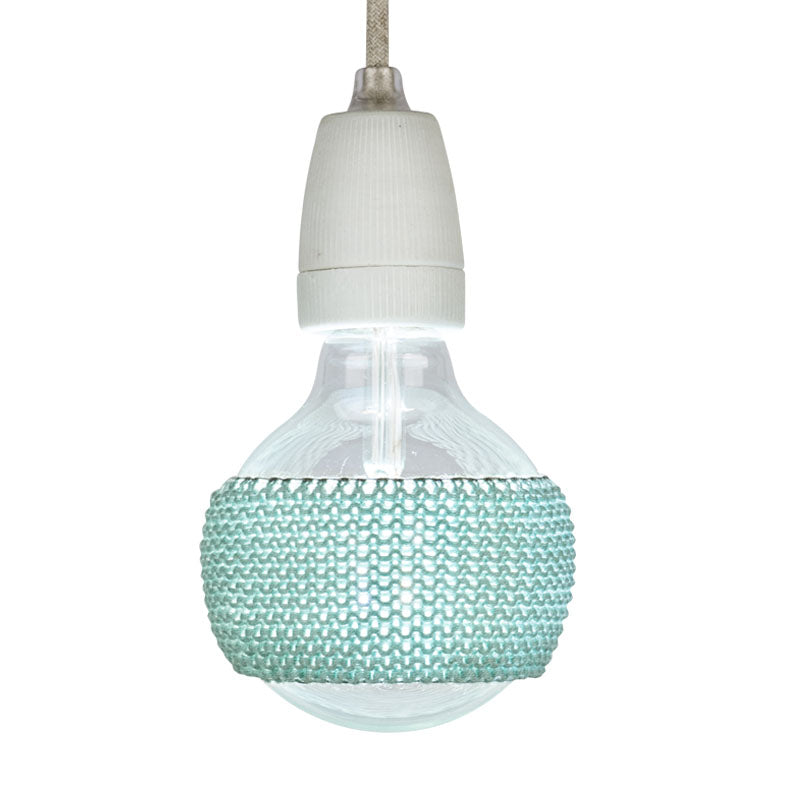 LampSleeve Vintage Blue  - Globe 95 mm | Medium