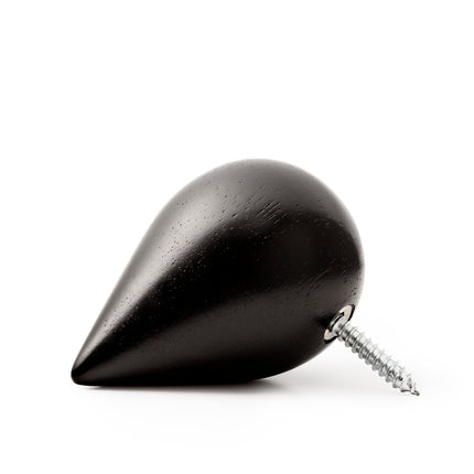 Normann Copenhagen Dropit Wandhaak - set 2 stuks | Zwart (Small)